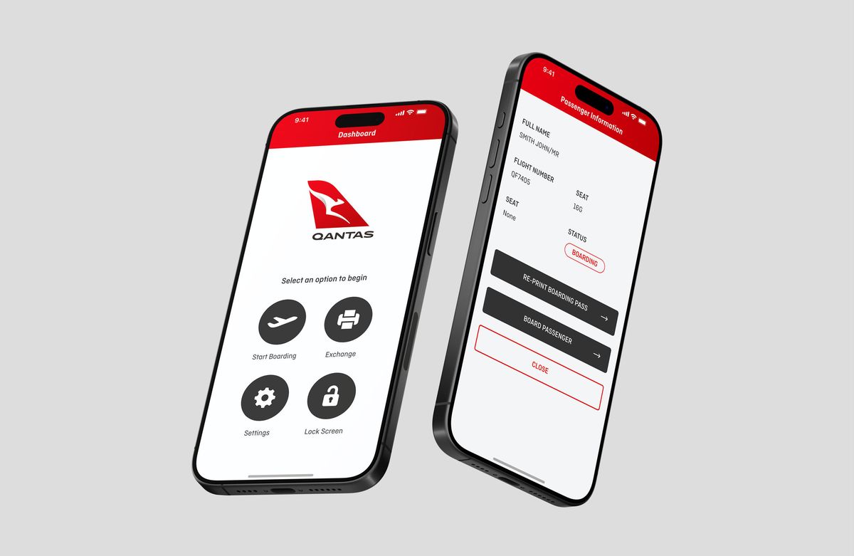 Qantas Mobile Boarding project thumbnail